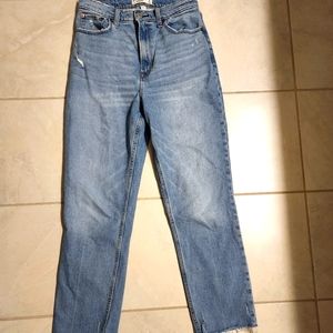 Abercrombie &Fitch Ankle Straight Ultra High Rise